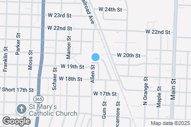 Map image of the property - 1904 Allen St