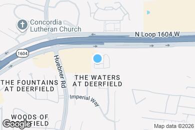 Map image of the property - 1734 N Loop 1604 W