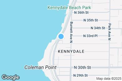 Map image of the property - 3302 Lake Washington Blvd N