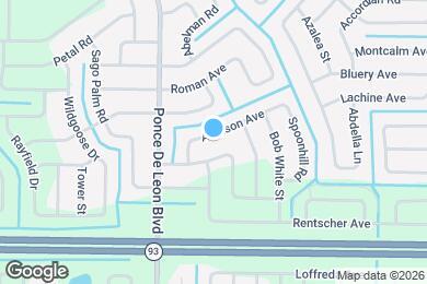 Map image of the property - 6779 Abelson Ave