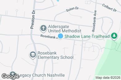 Map image of the property - 609 Rosebank Ave