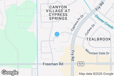 Map image of the property - 20639 Tealbrook Dr