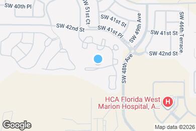 Map image of the property - 4966 SW 45th Cir