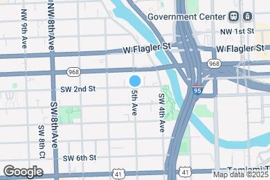 Map image of the property - 215 SW 5th Ave