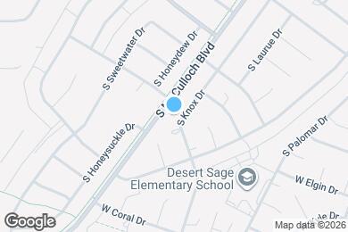 Map image of the property - 895 S Knox Dr