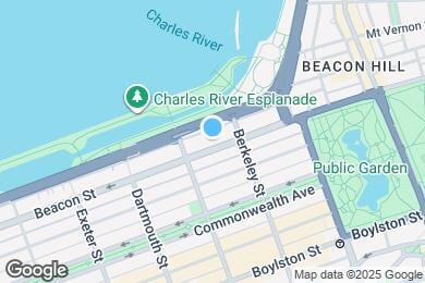 Map image of the property - 154 Beacon St