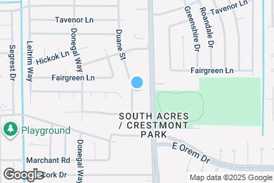 Map image of the property - 12019 Duane St