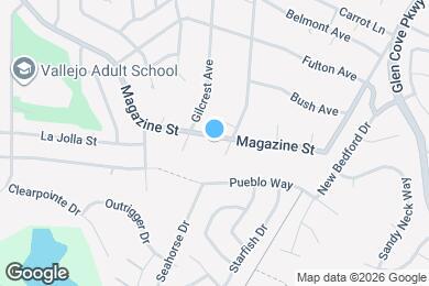 Map image of the property - 1731 Magazine St