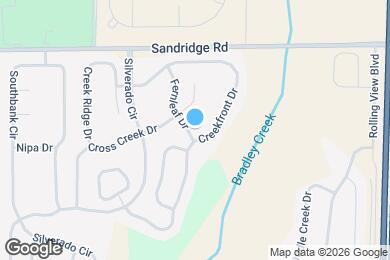 Map image of the property - 2671 Fernleaf Dr