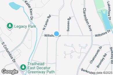 Map image of the property - 1045 Forrest Blvd