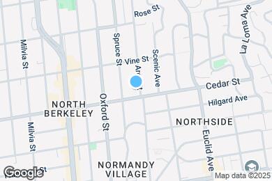 Map image of the property - 1538 Arch St