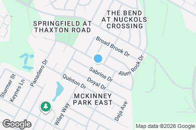 Map image of the property - 8433 Alum Rock Dr