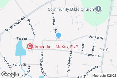 Map image of the property - 3520 Huntingridge Drive