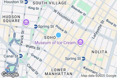Map image of the property - 104 Wooster St