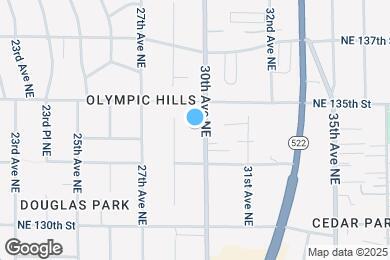 Map image of the property - 13331 30th Ave NE