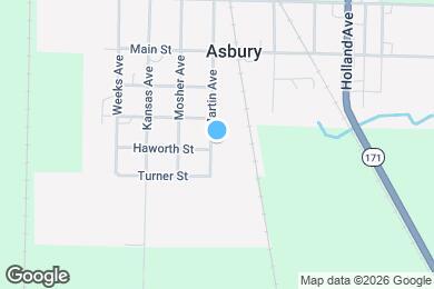 Map image of the property - 310 Martin Ave