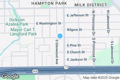 Map image of the property - 2306 E Central Blvd