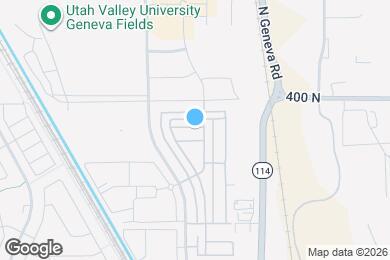 Map image of the property - 694 E 355 N