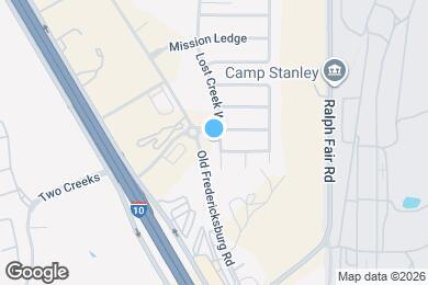 Map image of the property - 25711 Lost Creek Way