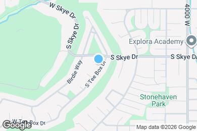 Map image of the property - 9826 S Tee Box Dr