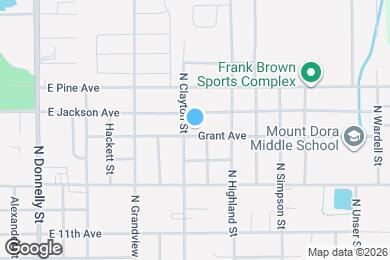 Map image of the property - 709 Grant Ave