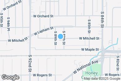 Map image of the property - 8811-8815 W Mitchell St.