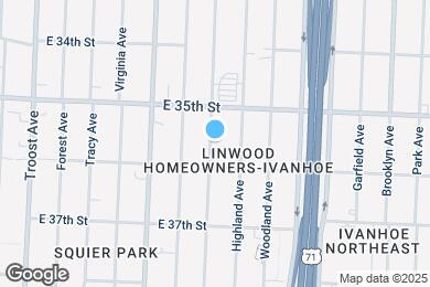 Map image of the property - 3525 Wayne Ave
