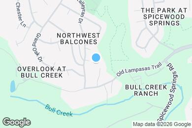 Map image of the property - 9906 Hundred Oaks Cir