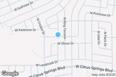 Map image of the property - 1852 W Quaker Ln