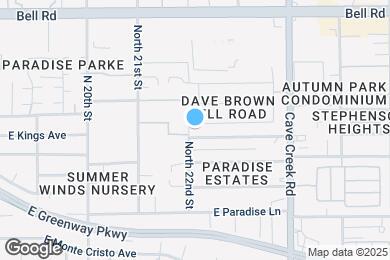 Map image of the property - 2203 E Edna Ave