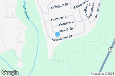 Map image of the property - 506 Averasboro Dr