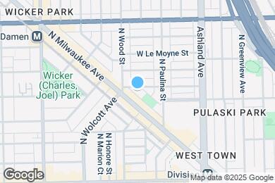 Map image of the property - 1380 N Dean St