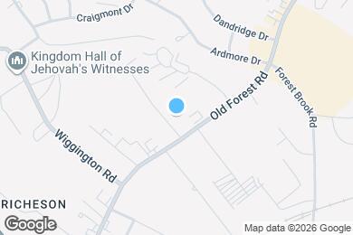 Map image of the property - 3600 Old Forest Rd