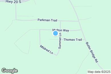 Map image of the property - 120 Thomas Trail