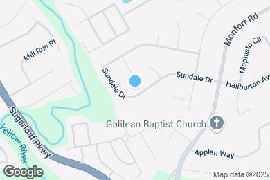Map image of the property - 1501 Sundale Dr