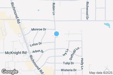 Map image of the property - 3300 Robin Ln