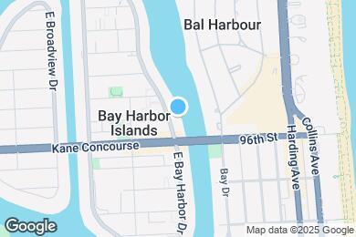 Map image of the property - 9721 E Bay Harbor Dr