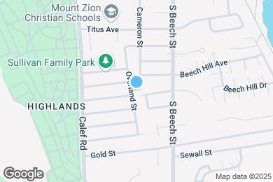 Map image of the property - 126 Overland St