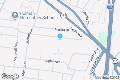 Map image of the property - 8576 Kathlyn Dr