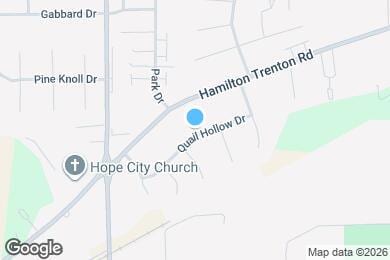 Map image of the property - 623 Quail Hollow Dr