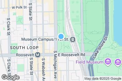 Map image of the property - 1125 S Michigan Ave