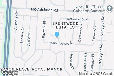 Map image of the property - 415 Barwood Dr