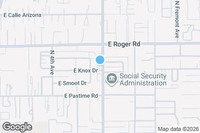 Map image of the property - 617 E Knox Dr
