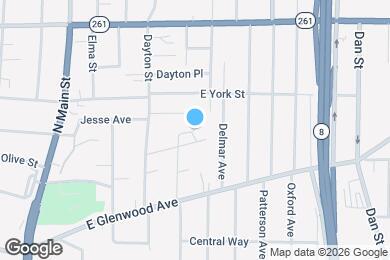 Map image of the property - 497 Julien Cir