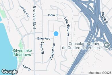 Map image of the property - 2406 Hidalgo Ave