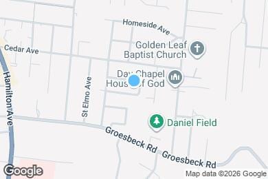 Map image of the property - 1136 S Lynnebrook Dr