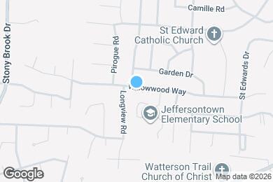 Map image of the property - 3600 Ember Cir