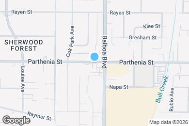 Map image of the property - 17024 Parthenia St