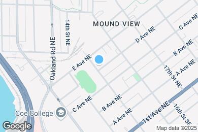 Map image of the property - 1504 D Ave NE