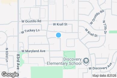 Map image of the property - 6528 N 80th Ave